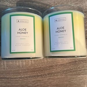 Jewelscent Essentials Ale & Honey Candle Set of 2